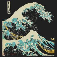 Hokusai The Great Wave Golf Towel thumb 3