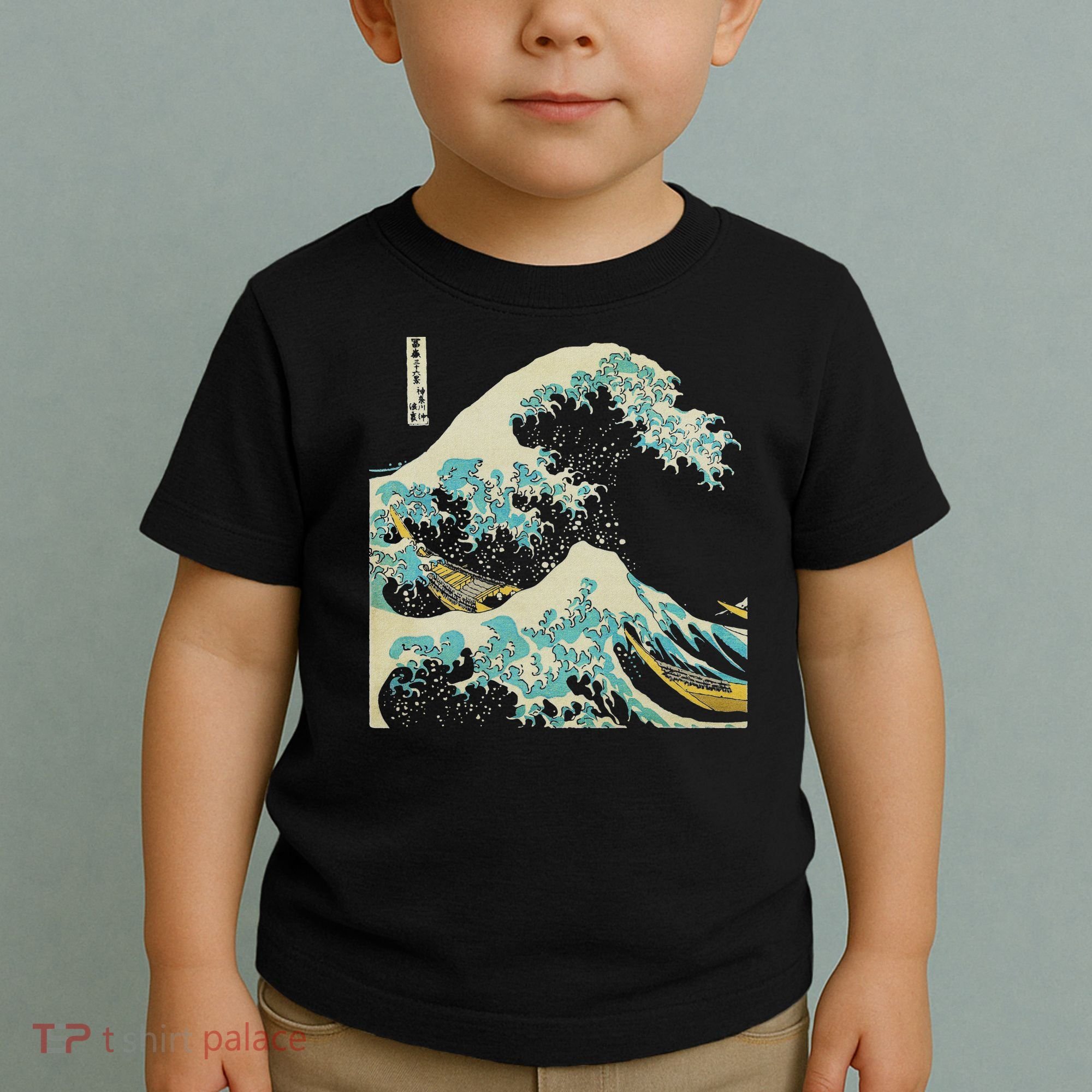 Hokusai The Great Wave Toddler T-Shirt