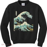Hokusai The Great Wave Kids Sweatshirt thumb 0