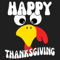 Happy Thanksigiving Gobble Turkey Face Hat thumb 2