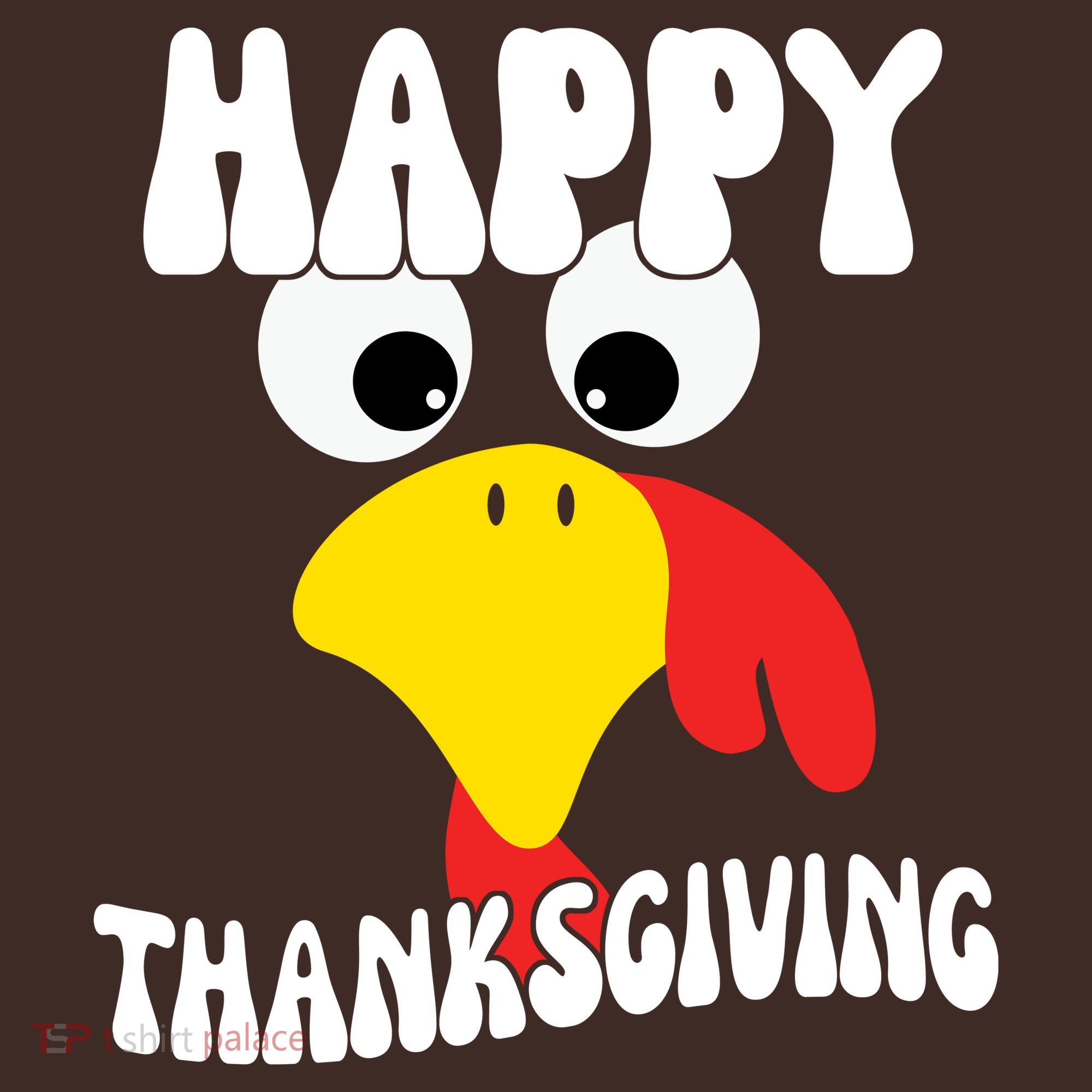 Happy Thanksigiving Gobble Turkey Face Baby Bodysuit