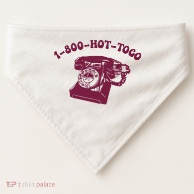 Hot To Go Wlw Midwest Princess Queer. USA-Made Doggie Bandana
