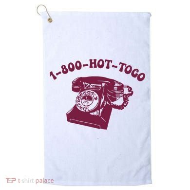 Hot To Go Wlw Midwest Princess Queer. Golf Towel