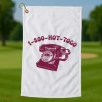 Hot To Go Wlw Midwest Princess Queer. Golf Towel thumb 1