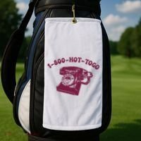 Hot To Go Wlw Midwest Princess Queer. Golf Towel thumb 2