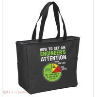 How To Get An Engineer's Attention Tote Bag thumb 2