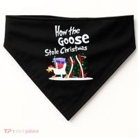 How The Goose Stole Christmas Classic USA-Made Doggie Bandana thumb 0