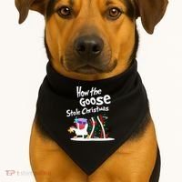How The Goose Stole Christmas Classic USA-Made Doggie Bandana thumb 1