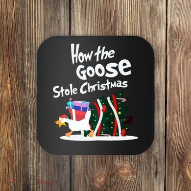 How The Goose Stole Christmas Classic Coaster
