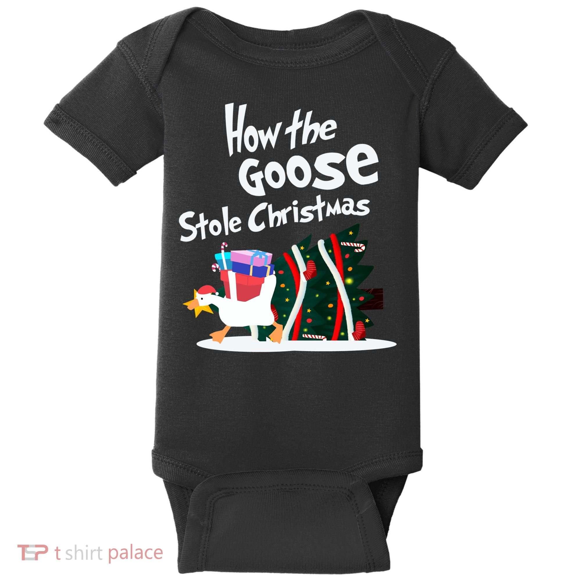 How The Goose Stole Christmas Classic Baby Bodysuit