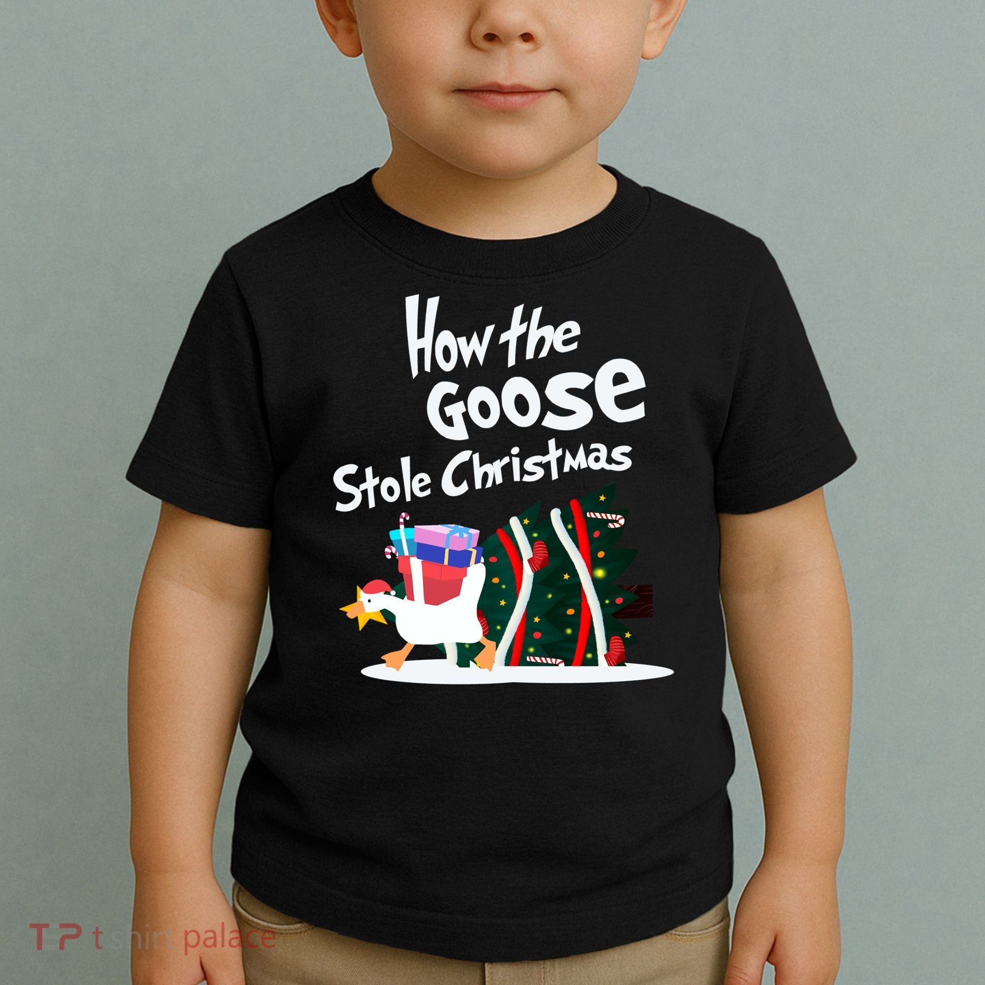 How The Goose Stole Christmas Classic Toddler T-Shirt