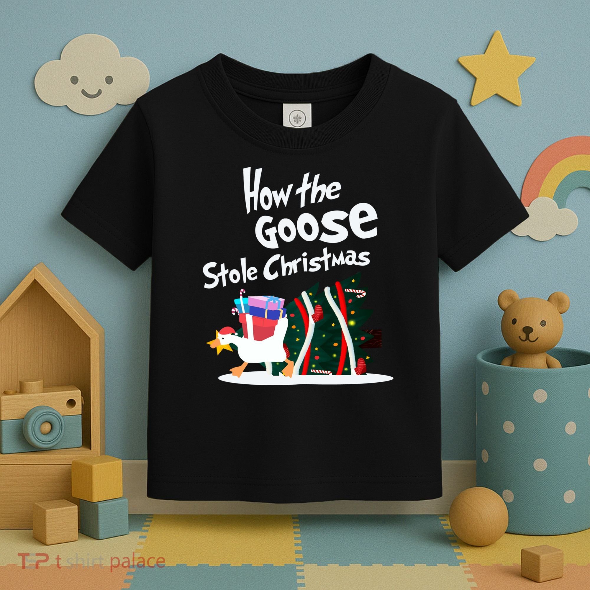 How The Goose Stole Christmas Classic Toddler T-Shirt