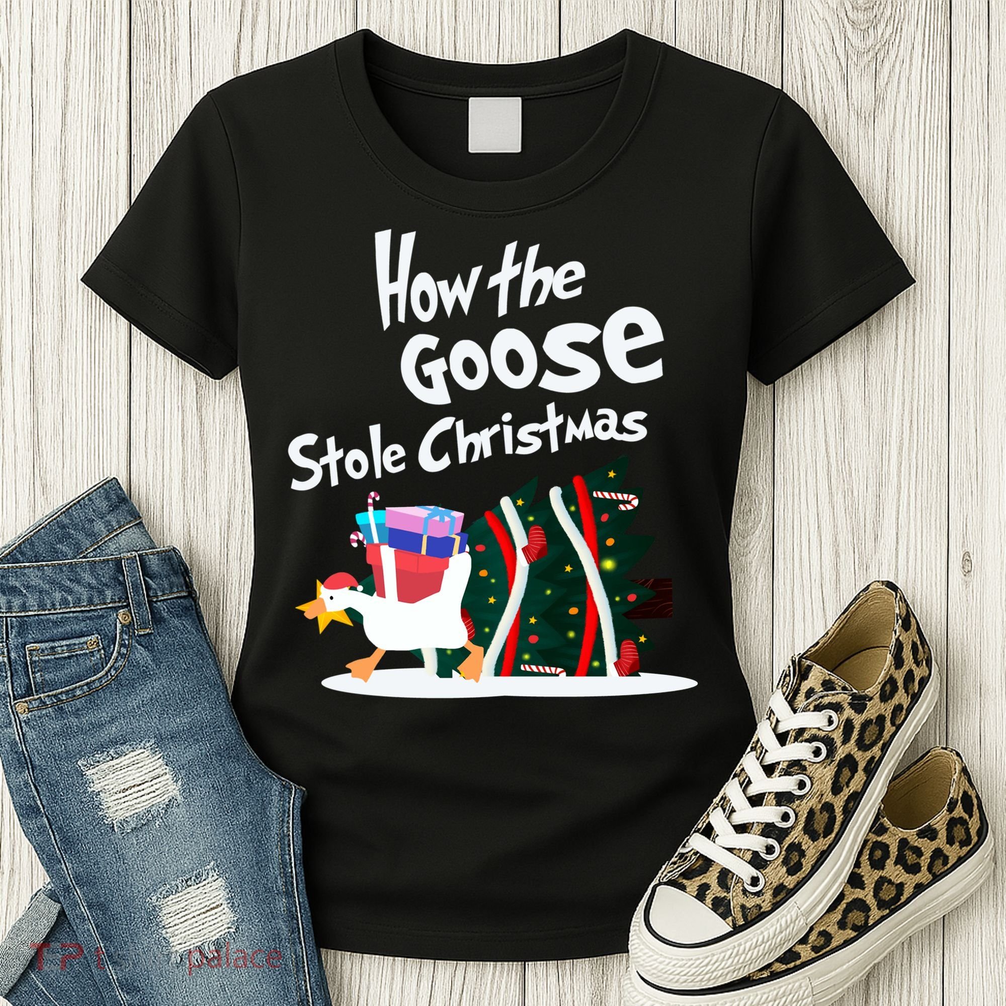 How The Goose Stole Christmas Classic Women's T-Shirt