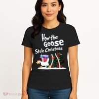 How The Goose Stole Christmas Classic Women's T-Shirt thumb 4