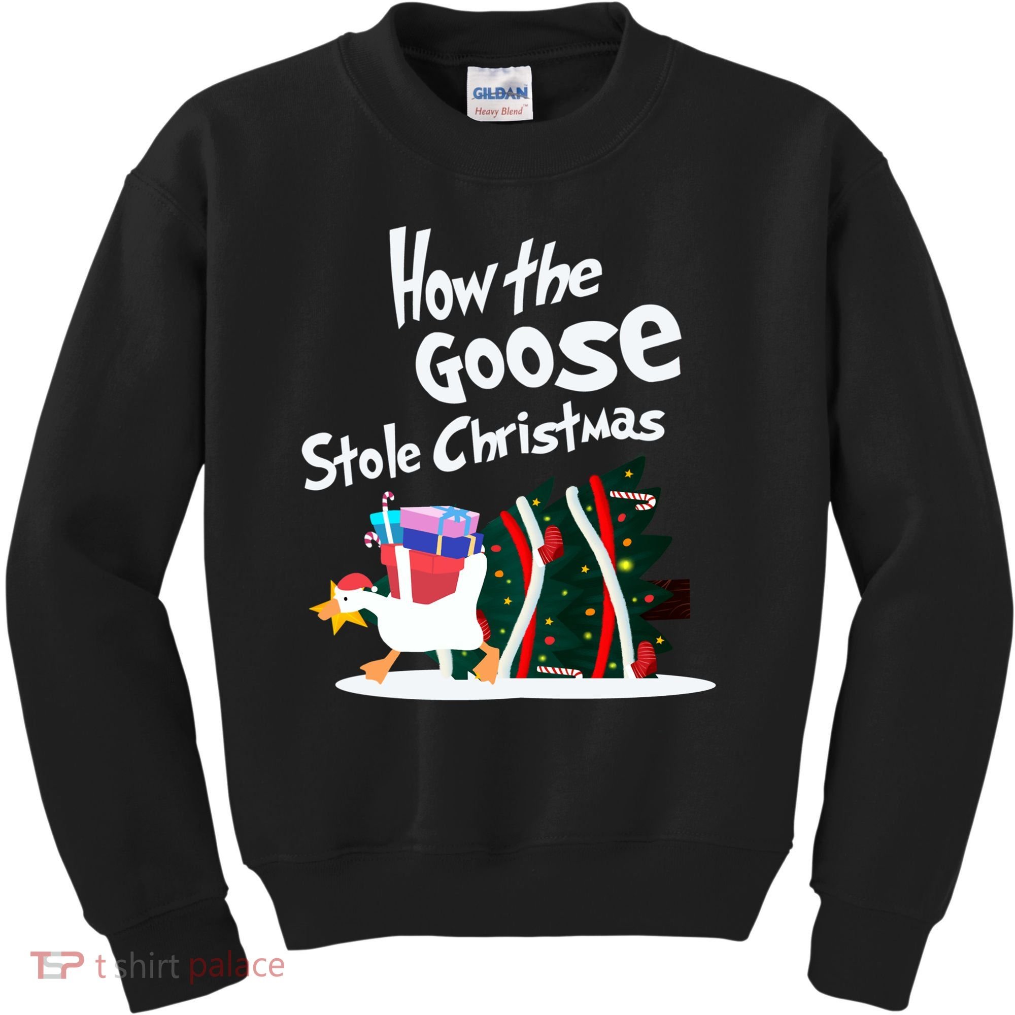 How The Goose Stole Christmas Classic Kids Sweatshirt