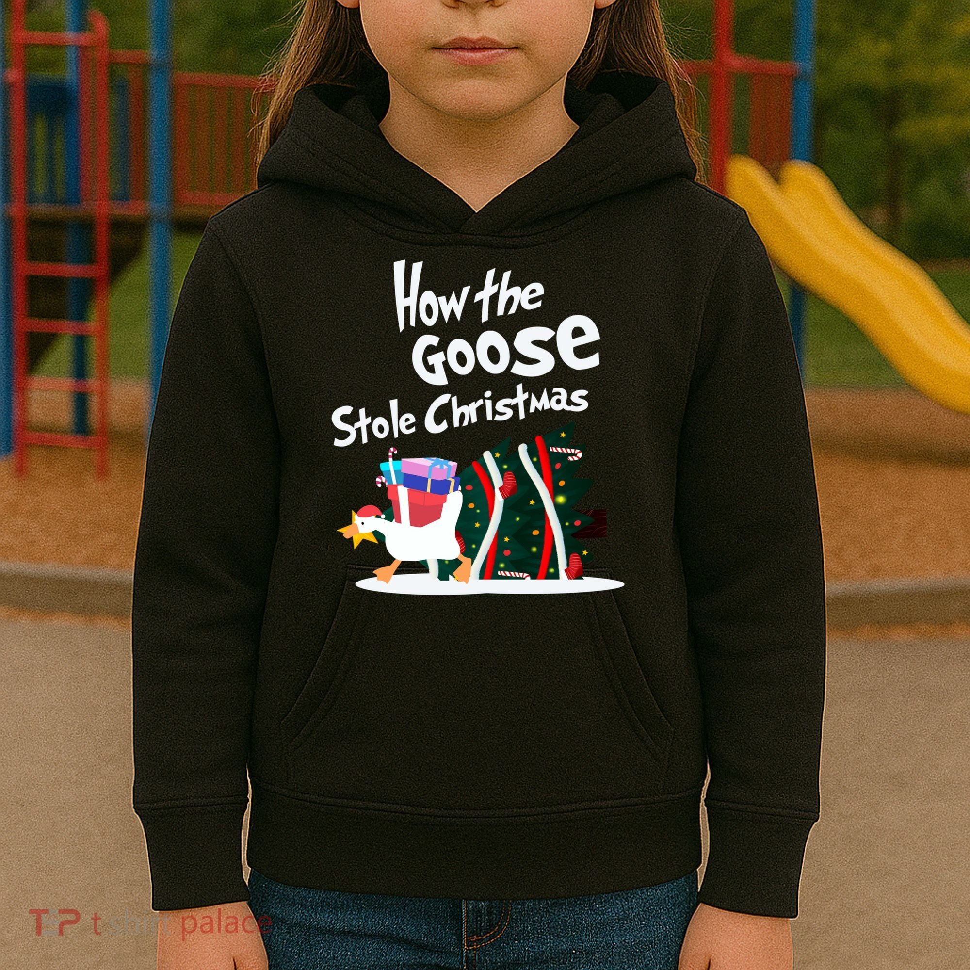 How The Goose Stole Christmas Classic Kids Hoodie