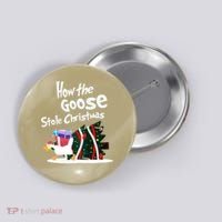 How The Goose Stole Christmas Classic Button thumb 0