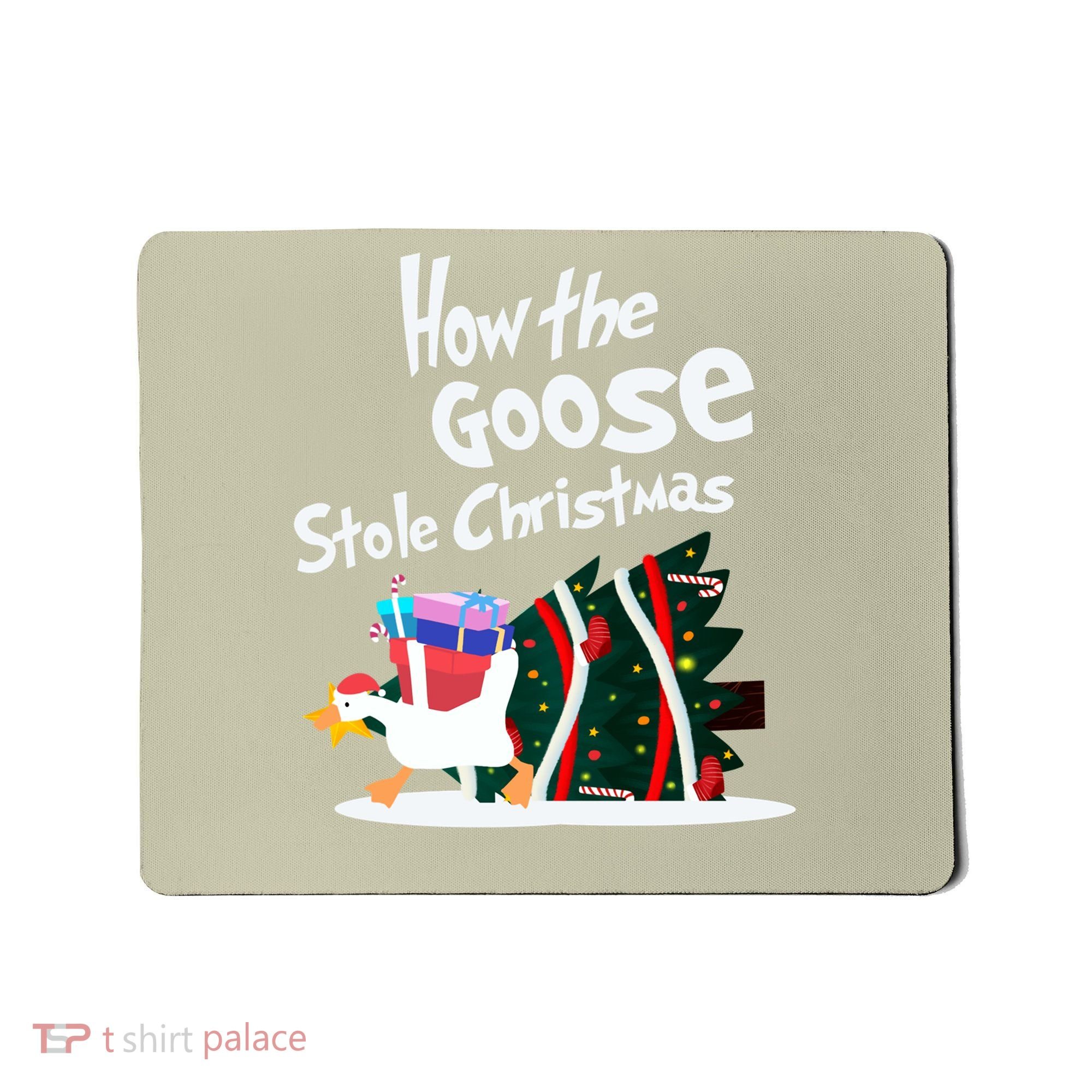 How The Goose Stole Christmas Classic Mousepad