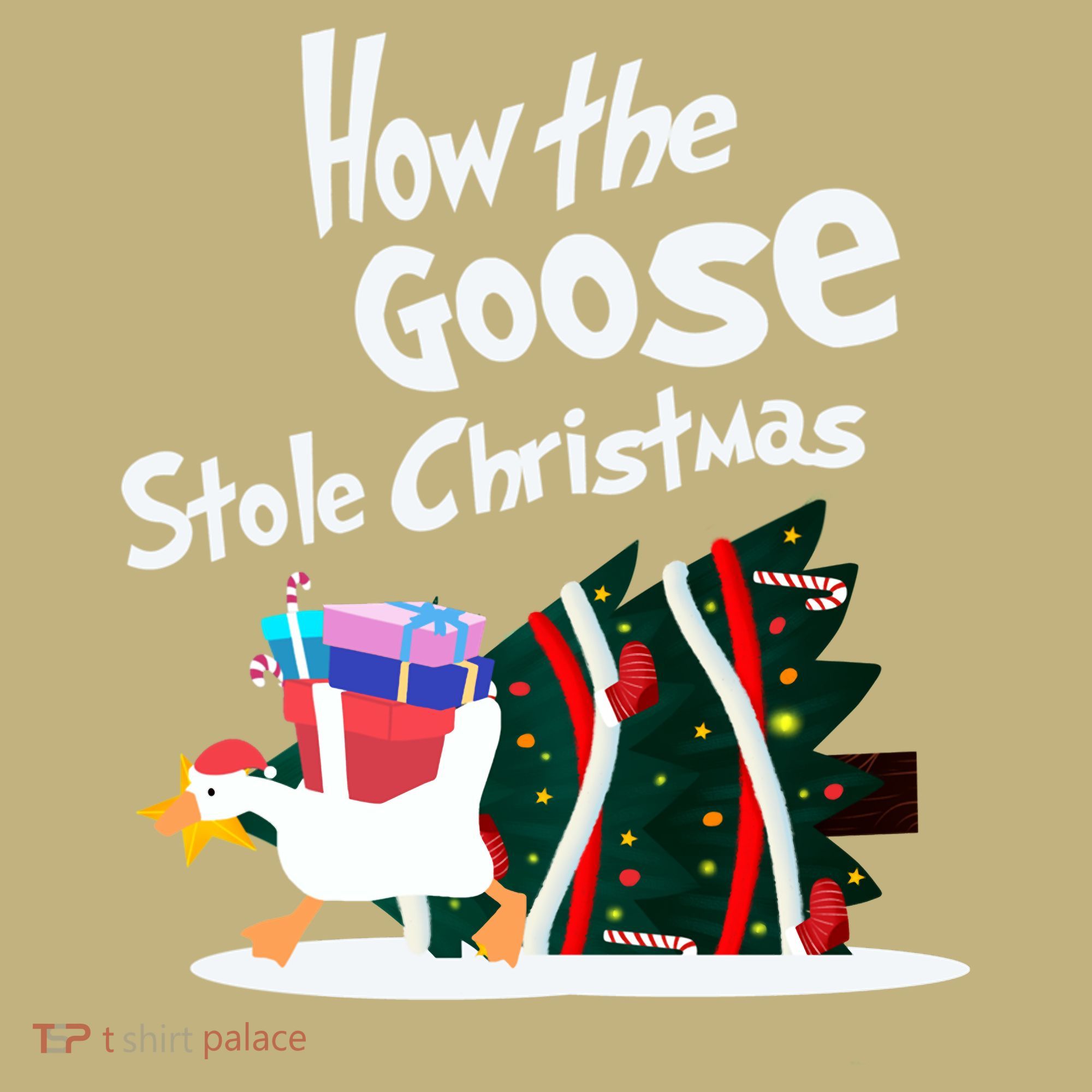 How The Goose Stole Christmas Classic Mousepad