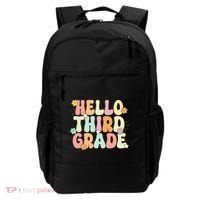 Hello Third Grade Team 3rd Grade Back To School Teacher Backpack thumb 0