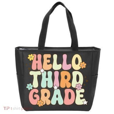 Hello Third Grade Team 3rd Grade Back To School Teacher Tote Bag