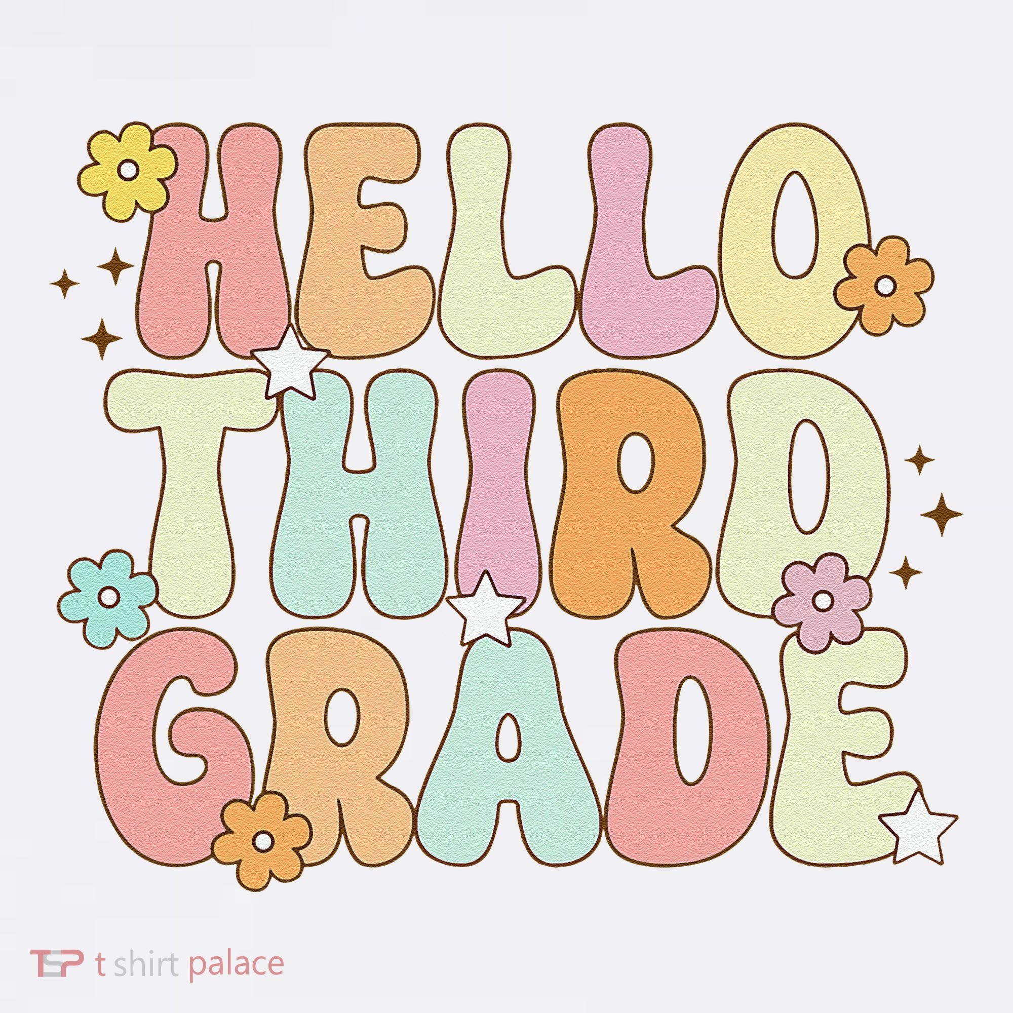 Hello Third Grade Team 3rd Grade Back To School Teacher Hoodie