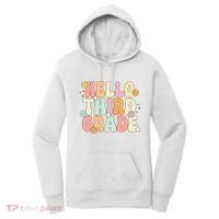 Hello Third Grade Team 3rd Grade Back To School Teacher Women's Hoodie thumb 0