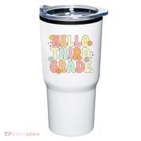 Hello Third Grade Team 3rd Grade Back To School Teacher Tumbler thumb 0