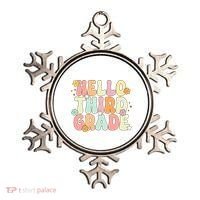 Hello Third Grade Team 3rd Grade Back To School Teacher Ornament thumb 0