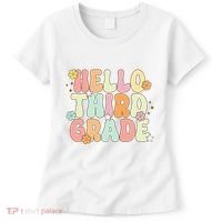 Hello Third Grade Team 3rd Grade Back To School Teacher Women's T-Shirt thumb 0