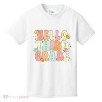 Hello Third Grade Team 3rd Grade Back To School Teacher Kids T-Shirt thumb 0
