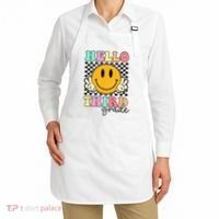 Hello Third Grade Retro Smile Team 3rd Grade Back to School Apron thumb 2