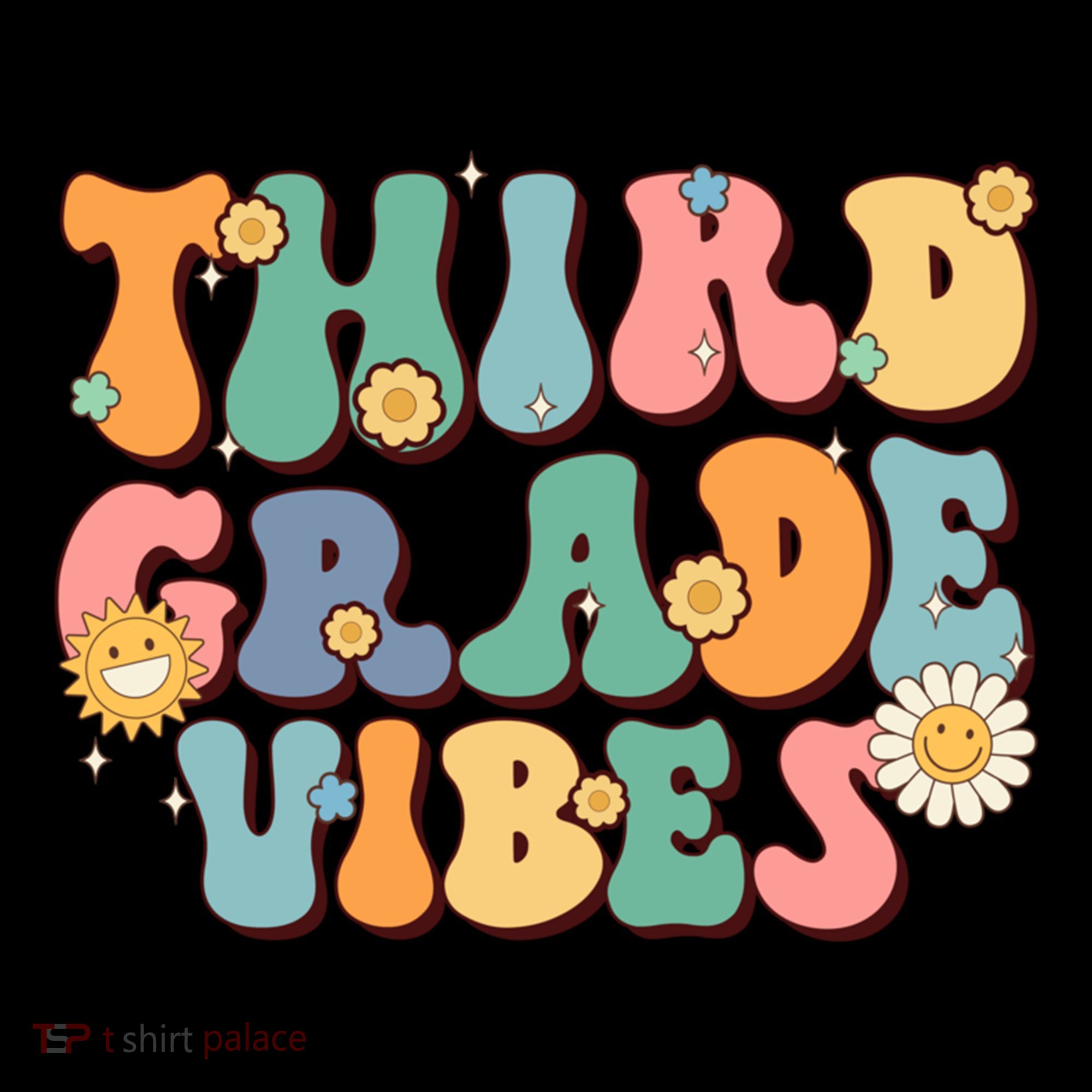 Hippie Third Grade Vibes Retro Groovy First Day Of School Great Gift Coffee Mug