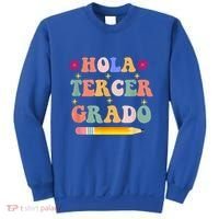 Hola Tercer Grado Third Grade Spanish Teacher Back To School Gift Sweatshirt thumb 0