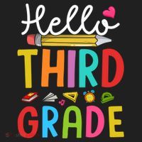 Hello Third Grade First Day Of 3Rd Grade Teacher Gift Beanie thumb 2