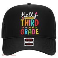 Hello Third Grade First Day Of 3Rd Grade Teacher Gift Hat thumb 0