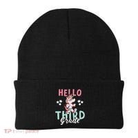 Hello Third Grade Unicorn And Teachers Gift Beanie thumb 0