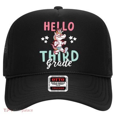 Hello Third Grade Unicorn And Teachers Gift Hat