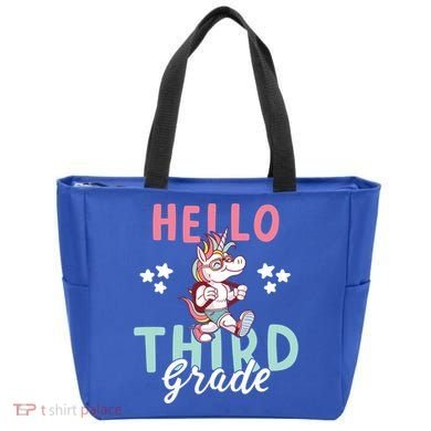 Hello Third Grade Unicorn And Teachers Gift Tote Bag