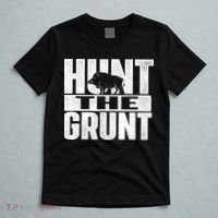 Hunt The Grunt - Boar Hunting Wild Hog Hunter T-Shirt thumb 5