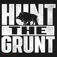 Hunt The Grunt - Boar Hunting Wild Hog Hunter Pajama Set thumb 2