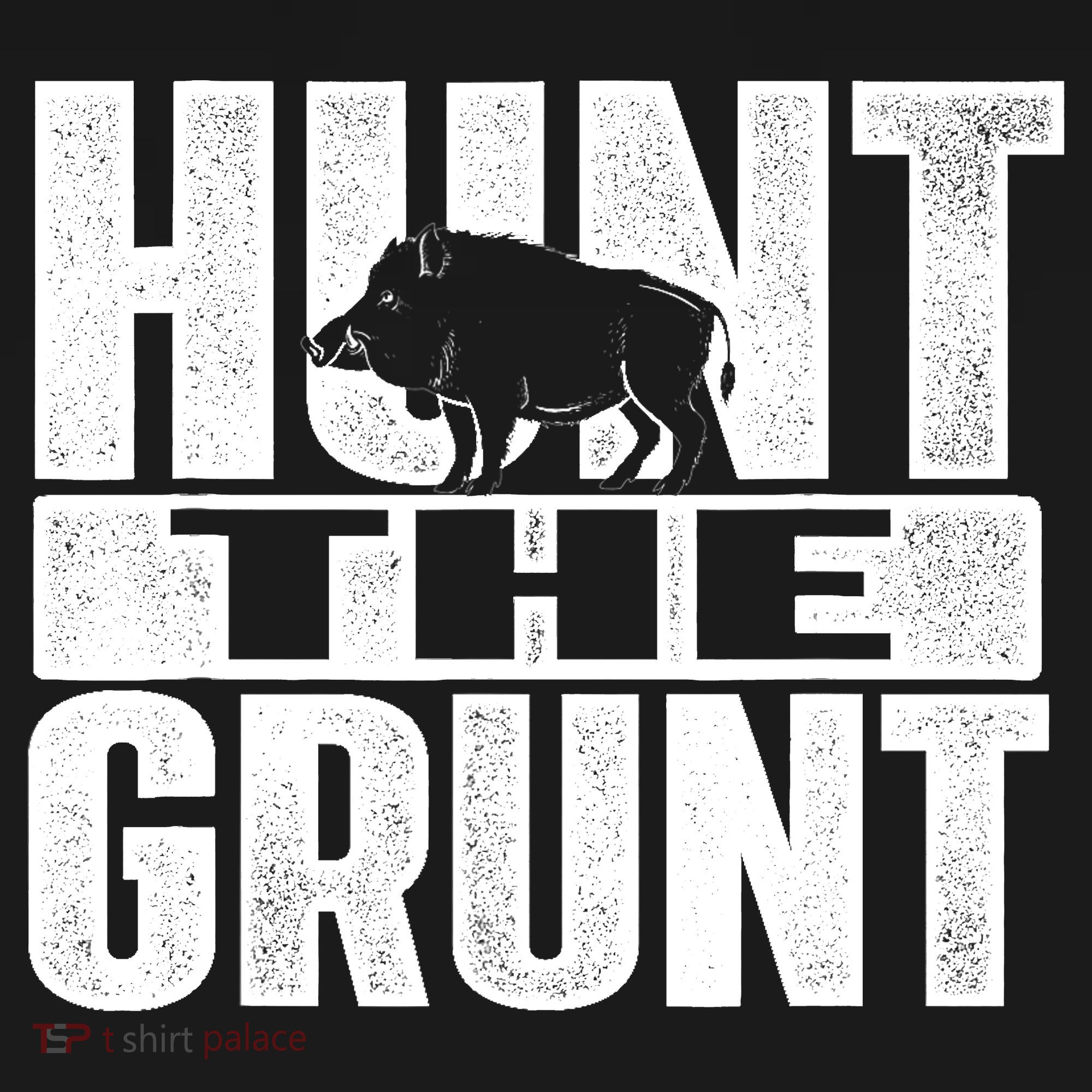 Hunt The Grunt - Boar Hunting Wild Hog Hunter Polo