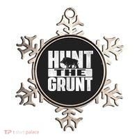 Hunt The Grunt - Boar Hunting Wild Hog Hunter Ornament thumb 0