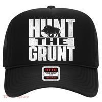 Hunt The Grunt - Boar Hunting Wild Hog Hunter Hat thumb 0