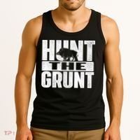 Hunt The Grunt - Boar Hunting Wild Hog Hunter Tank Top thumb 3