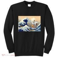 Hokusai The Great Wave Off Kanagawa Japanese Art Anime Sweatshirt thumb 0