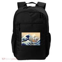 Hokusai The Great Wave Off Kanagawa Japanese Art Anime Backpack thumb 0