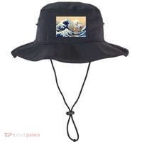 Hokusai The Great Wave Off Kanagawa Japanese Art Anime Bucket Hat thumb 0