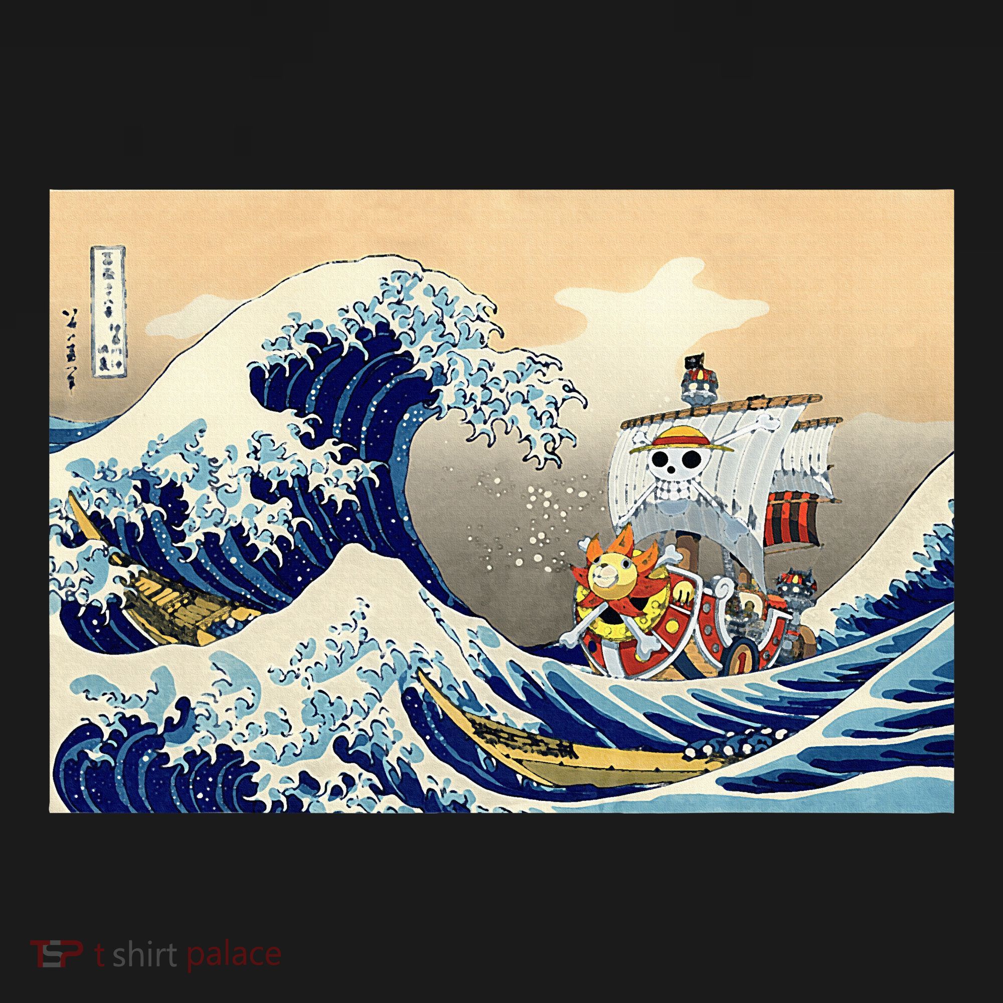 Hokusai The Great Wave Off Kanagawa Japanese Art Anime Women's Tank Top