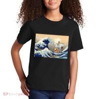 Hokusai The Great Wave Off Kanagawa Japanese Art Anime Kids T-Shirt thumb 2